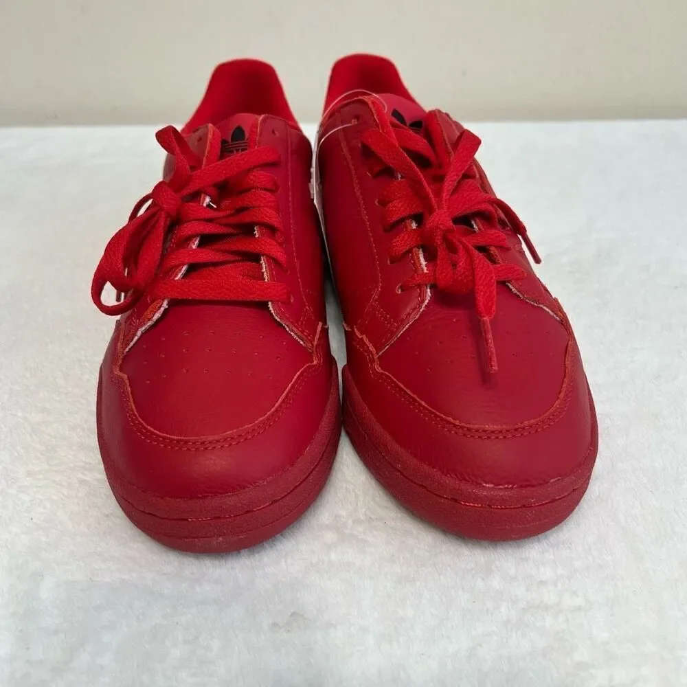 Adidas Red Continental 80 Lace Up Sneakers 9 Men NEW